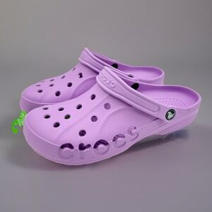 Crocs Baya Clogs Slip On Color Orchid Violet Unisex Size M9 / W11